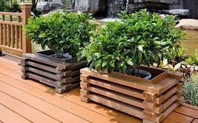 Wooden Planter Boxes Waterproof