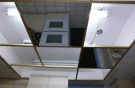 strong mirror ceiling tiles for high