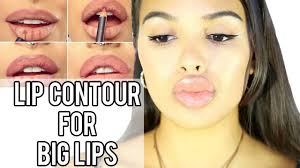 big lips lip contouring