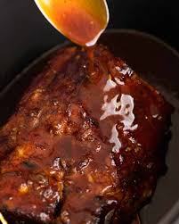 We love pork recipes in crock pot and they sure help tender pork and peach salsa come together for the best crock pot pork tenderloin tacos. Slow Cooker Pork Loin Roast Recipetin Eats