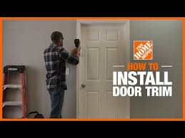 how to trim a doorway the