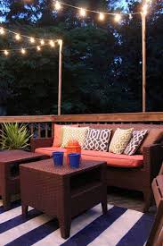 patio string light ideas