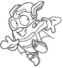 Size this image is 102524. Coloring Pages Superthings Power Machines Superzings 7 Morning Kids