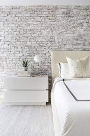 white washed brick wall simple orb