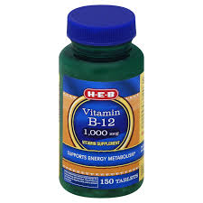 Methylcobalamin and tablets are fine, however they have to be digested first. H E B Vitamin B 12 1000 Mcg Tablets Shop Vitamins A Z At H E B