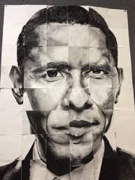 He has a political science degree and went to harvard in 1991 where he passed his juris doctor. Barack Obama Collage Art Charcoal Sketch School Art Projects Collaborative Art Art Classroom