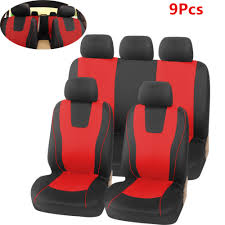 9pcs Full Set Universal Car Seat Covers