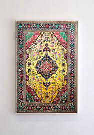 new hand painted persian carpets with