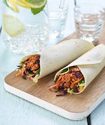 This recipe is in collaboration with most wanted's leftover lunches project. Pulled Pork Crunchy Slaw Wraps Farrah S