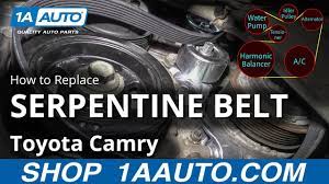 how to replace serpentine belt 11 17