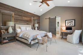 Wood Clad Bedroom Feature Wall Ideas