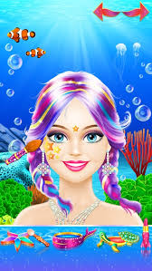magic mermaid s makeup and dress