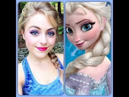 disney s elsa makeup tutorial you