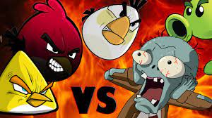 Angry Birds vs Plants vs Zombies part 2 - YouTube