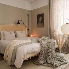 beige walls bedroom