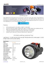 Led Mining Light Iwiss Electric Co Ltd