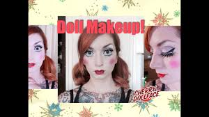 baby doll halloween makeup tutorial by