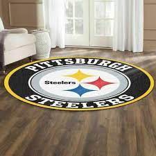 pittsburgh steelers round area rug