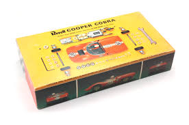 The kit is easy to assemble, but the engine is somewhat hard to paint, because all pulleys, belts, and parts come mounted and you have to paint each group with a different. Revell R141 Cooper Cobra Kit 1 32 Scale R141 499 00 Electric Dreams New And Vintage Slot Cars New And Vintage Slot Cars