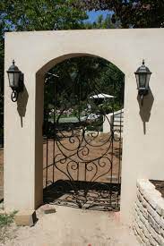 Maybe you would like to learn more about one of these? Spanish Style Wrought Iron Gate Built Into Arched Fence Gate Automation Adelaide