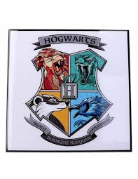 crystal clear picture hogwarts crest