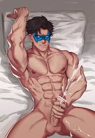 Nightwing relieving tension after patrol could nude porn picture |  Nudeporn.org