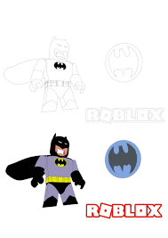 Free batman logo coloring pages to print for kids. Roblox Batman Coloring Pages 2 Free Coloring Sheets 2021