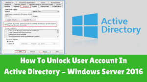 I unlocked and reset the password, but the password wo. How To Unlock User Account In Active Directory Windows Server 2016 Youtube