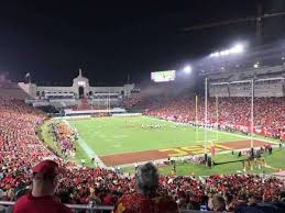 Los Angeles Memorial Coliseum Section 216 Home Of Usc