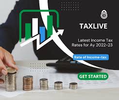 latest income tax rates for ay 2022 23