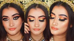 indian bridal makeup tail party