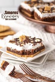 easy smores brownies large batch