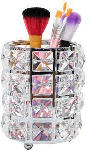 crystal makeup brush holder makeup