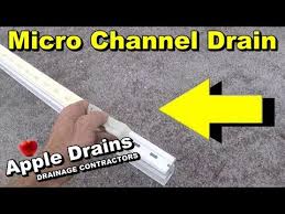 Pool Deck Drain Micro Channel Drain