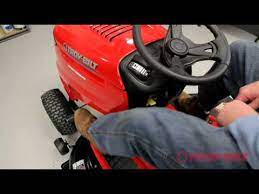 troy bilt riding lawn mower how to