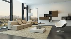 minimalistic living room interior