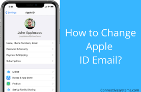 change apple id email on iphone or ipad