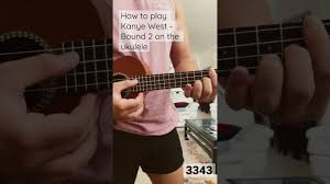 how to play kanye west bound 2 melody