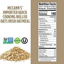 mccann s quick cooking irish oatmeal