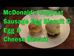 mcdonalds egg cheese and sausage egg