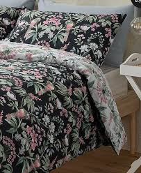 George Asda Black Pink Parrot Double