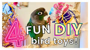 4 fun and diy bird toys you