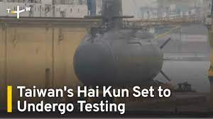 Taiwan's Domestically Built Submarine Set to Undergo Testing | TaiwanPlus News - YouTube