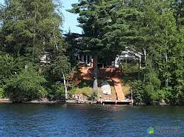 bord de leau bungalow lac des ecorces