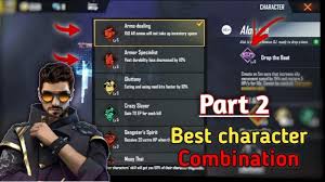Depending on your style of these combinations work best for players who play alone and therefore need every possible this combination is to beat and survive. Best Character Combination In Free Fire With Alok Best 4 Skill Slot 2020 Likesh Gamer Youtube