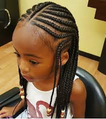 Just brush the hair all to one side and knot a french braid from the middle top. Nigerian Children S Hair Styles For Girls In 2018 Legit Ng