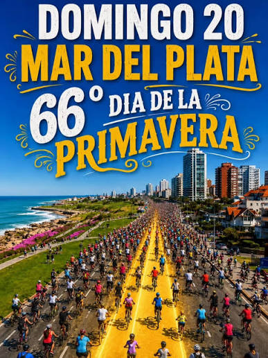 COMENZÓ LA ORGANIZACIÓN DE LA 66° CARAVANA DE LA PRIMAVERA 🚴♂️ Los preparativos para una de las tradiciones más emblemáticas de Mar del Plata ya están en marcha. Los jóvenes del Oratorio