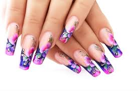 flower nail art tutorial perfect for