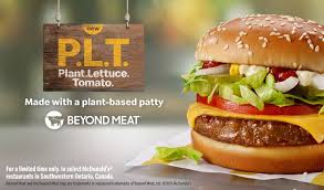test plant based beyond meat patties