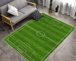 football field rug soccer field rug